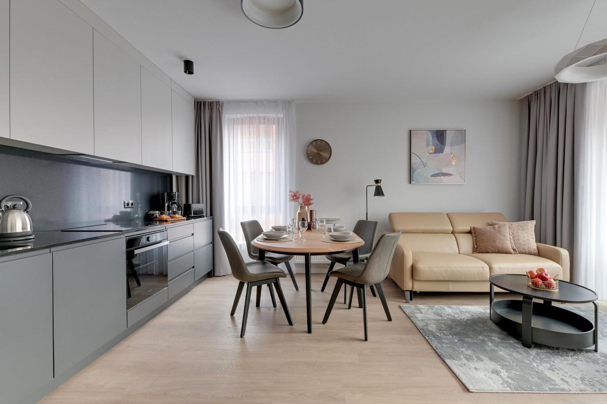 Scala 60H City Center Premium Apartments With Parking By Lion Apartments Gdańsk Zewnętrze zdjęcie